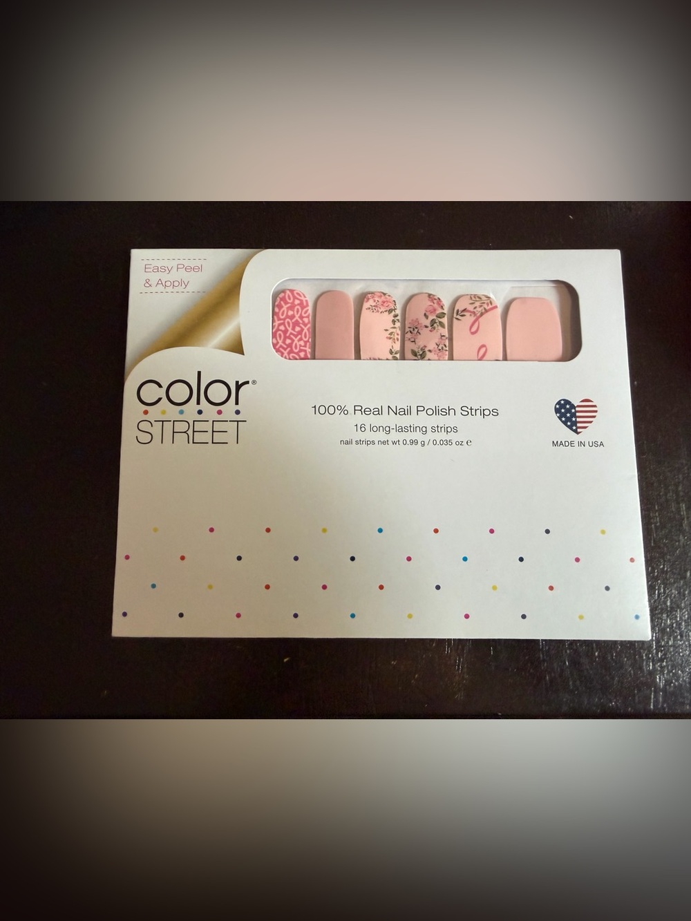 Color Street Hope Blooms Nail Polish Strips